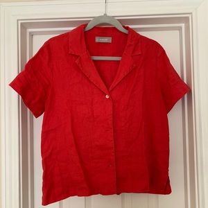 Everlane Linen Short-Sleeve Shirt